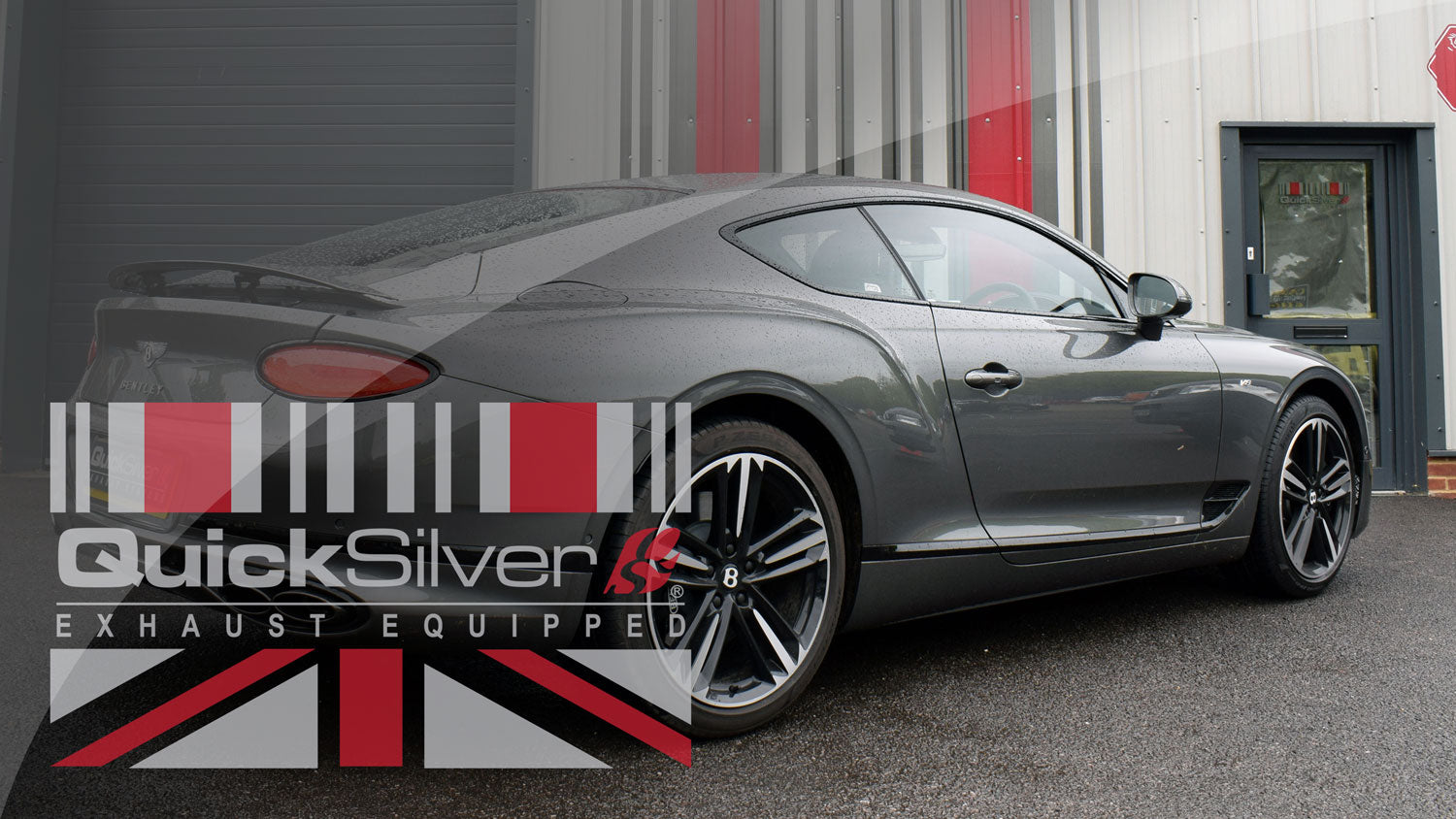 The wonderful grumble of our new Bentley Continental GT V8 sport exhaust
