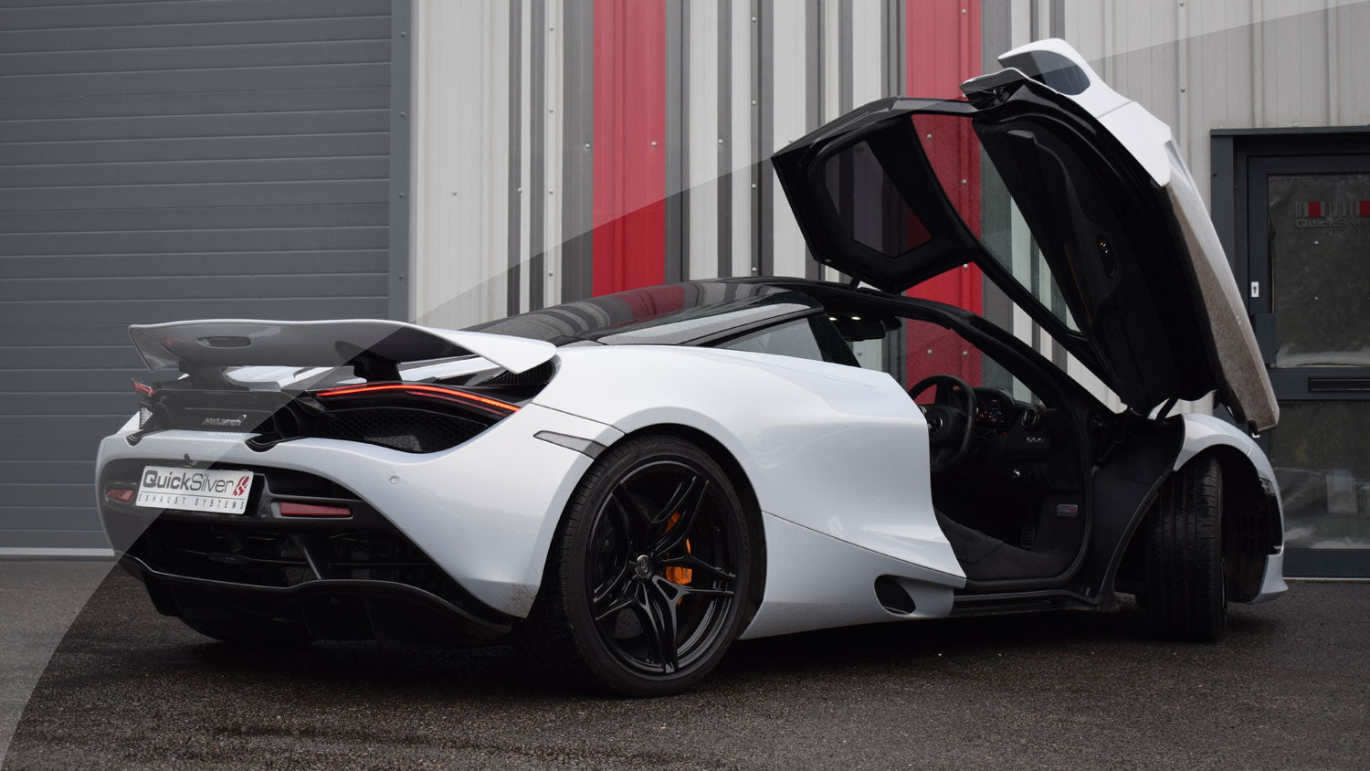 McLaren 720s Ceramic Coated Sport Exhaust and De Cat Pipes