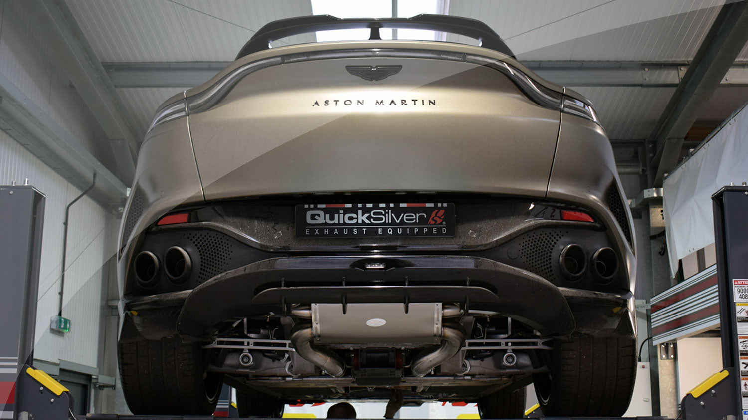 The World's First Titanium Aston Martin DBX 707 Sport Exhaust