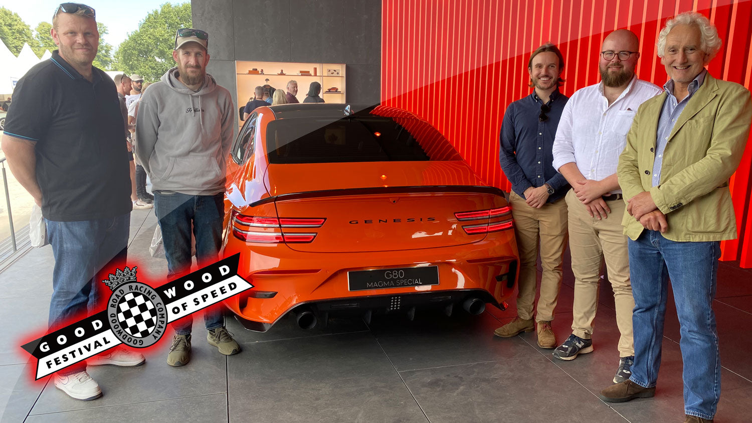 QuickSilver Exhausts at the 2024 Goodwood Festival of Speed on the Genesis G80 Magma and more