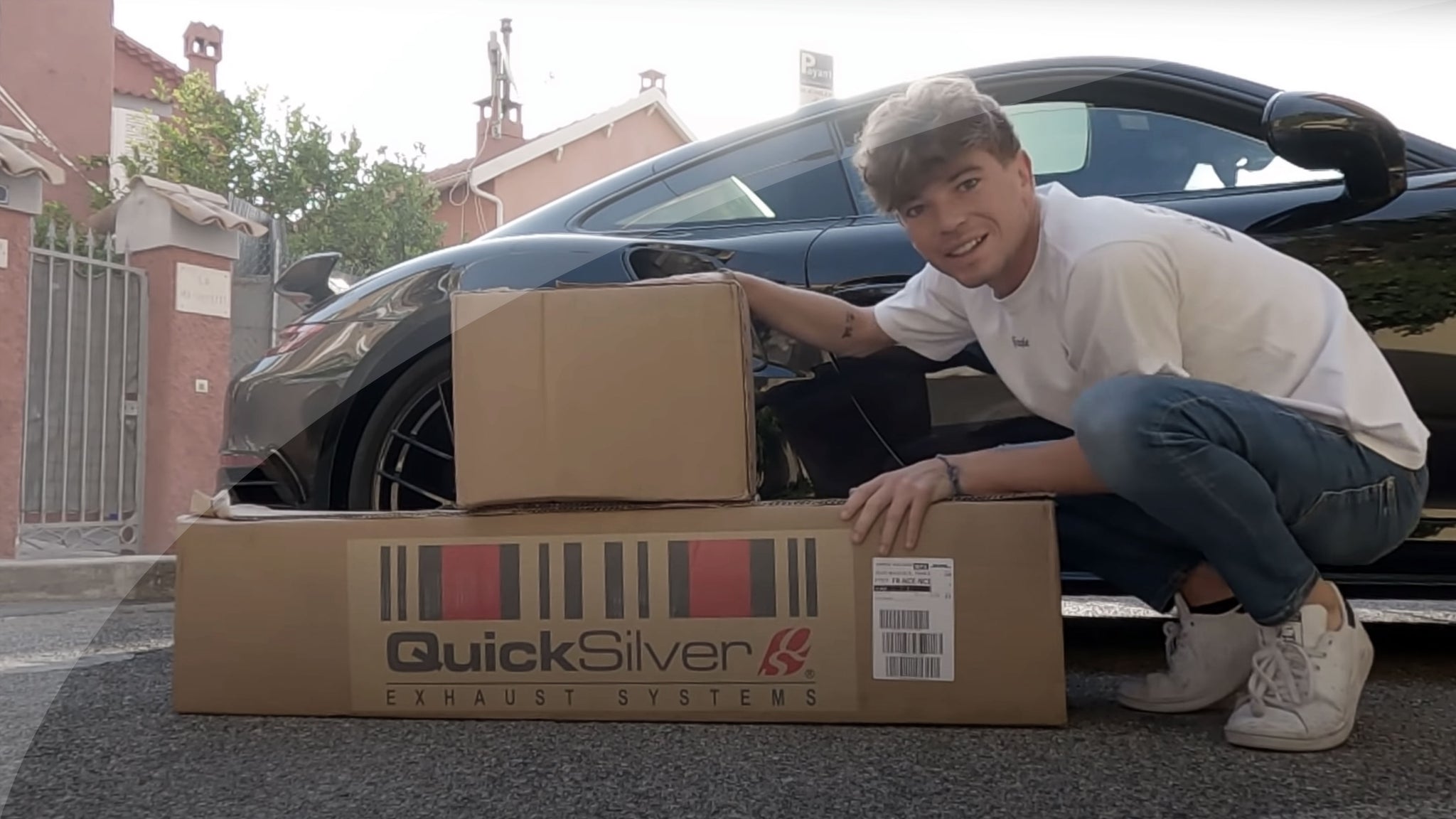 Seb Delanney fits a full QuickSilver exhaust system to his Porsche Turbo S