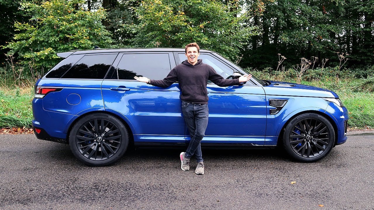 Archie Hamilton gets his Range Rover SVR QuickSilver Equipped